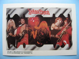 JUDAS PRIEST 1980 Mini-Poster Photo Sticker - $7.98
