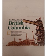 National Geographic Folded Map Making Of Canada British Columbia April 1... - £11.98 GBP