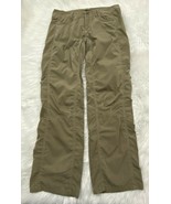 Kuhl Women&#39;s Cargo Pants Size 8 Khaki Beige Stretchy 33/31.5 Trek Hiking... - £22.16 GBP