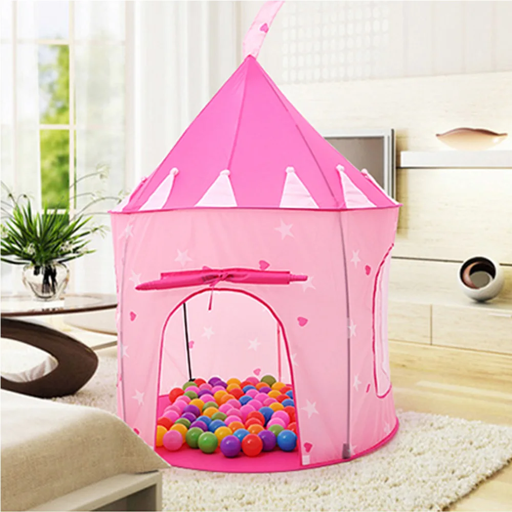 Playhouse Portable Children Kids Play Hut House Outdoor Garden Folding Toy Tent - £33.41 GBP