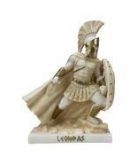 Leonidas Spartan King Warrior Greek Patina Statue Sculpture Cast Marble ... - $912.99 MXN