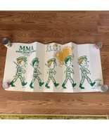 Rare 1980s Marine Military Academy Harlingen Texas Car Sun Shade Never Used - $826.88 MXN