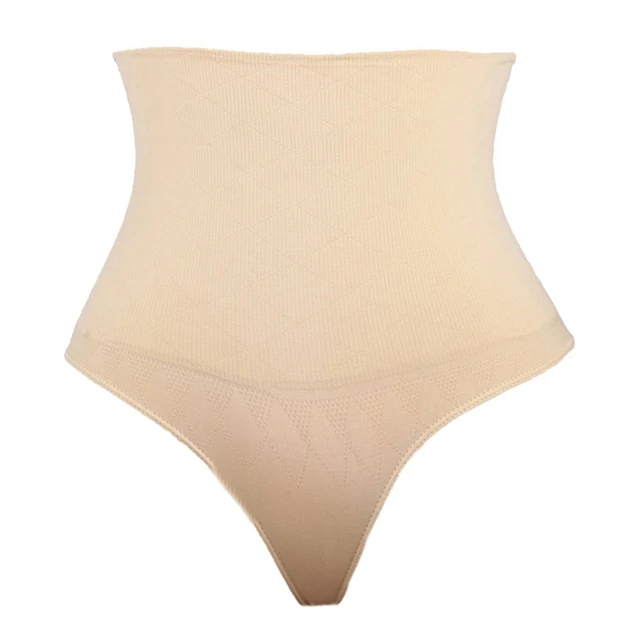 High Waist Body Shaper Thongs Shapewear for Women Panties Tummy Control ... - £82.82 GBP