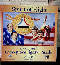 Airplane Spirit of Flight Aviation 1000 Piece Puzzle NEW Sealed - $30.00