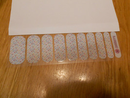 Jamberry Nail Wrap 1/2 Sheet (new) CELEBRATE - £6.58 GBP