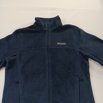 Columbia XM6354 Men's Blue Granite Mountain Fleece Jacket Full Zip Size Small image 13