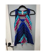 In Bloom by Jonquil Multicolor Stripe Racerback Tank Top Women’s Medium EUC - $311.75 MXN
