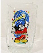 Walt Disney World McDonalds Mickey Mouse 2000 Celebration Square Glass Cup - £7.46 GBP
