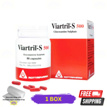 1 X Viartril-S 500mg For Joint Pain (90 Capsules) - Free Shipping - £45.49 GBP