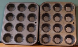 2 vintage Ekco muffins pans - £15.55 GBP