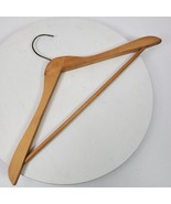 Vintage Wood Coat Suit Hanger Luxury 17x7.5 Inch Canada - $16.83