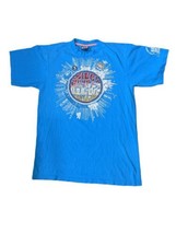 5ive Jungle Kings Country Graffiti  Blue T-Shirt Shirt Men&#39;s XL - $19.00