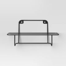 Room Essentials Metal Outdoor Planter Hanger Black 5.2x16.4x7.2 - $335.50 MXN