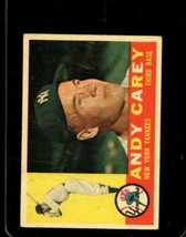 1960 Topps #196 Andy Carey Vg Yankees *NY12070 - £2.69 GBP