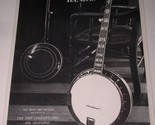 OME Banjos Pickin&#39; Magazine Photo Clipping Vintage December 1975 - £12.04 GBP