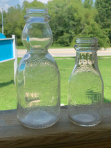 Vtg Fairfield Western Maryland Dairy Clear Glass Bottle Jug Lot 1 Quart ... - $29.95