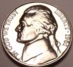 Awesome Proof 1961 Jefferson Nickel ~ See All Our Jefferson-
show origin... - £3.34 GBP