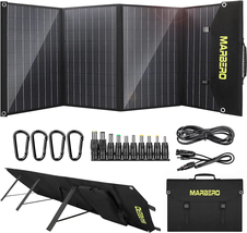  Portable Solar Panel Battery Charger Waterproof PD 60W DC 18V Output fo... - £230.87 GBP