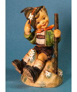 MI Hummel Mountaineer #315 TMK-6 5&quot; Goebel Figurine Boy Edelweiss W Germany - $38.37 CAD