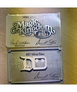 Vintage 1977 And 1980 Disney World Cast Member Silver Pass Card - Passho... - $1,820.86 MXN Vintage 1977 And 1980 Disney World Cast Member Silver Pass Card - Passho... - $1,820.86 MXN