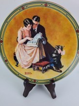 Bradford 1985  Rockwell A Couple&#39;s Commitment Collector Plate w/ COA+Box - $10.00