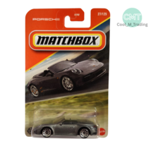 Matchbox 2025 Porsche 911 Carrera Cabriolet Gray 27/125 Diecast Car New - $10.89