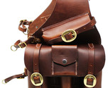 Horse Leather Equine Saddle veterinarian, rancher, cowboy Medicine Bag 1... - $138.59