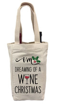 I&#39;m Dreaming of a Wine Christmas Wine Gift Bag, Christmas Wine Gift Bag, Wine Gi - £11.80 GBP