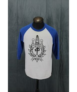 Skateboard Shirt - Red Dragon 3/4 Sleeve Knife Graphic - Men&#39;s Large - $945.36 MXN