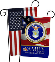 US Air Force Family Honor - Impressions Decorative USA Applique Garden Flags Pac - £27.79 GBP