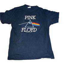 Vintage Pink Floyd Dark Side 1982 Hanes XL 46-48 Black Men&#39;s T-Shirt - £207.74 GBP