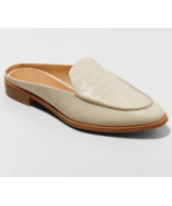 Universal Thread™ ~ Size 6 ~ DEKOTA ~ Bone ~ Faux Leather ~ Mules ~ Slip... - $30.69 CAD