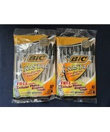 Lot Of 2 Unopened 2007 Bic Cristal Black Medium Pens 10 Pack Each  - €20,62 EUR