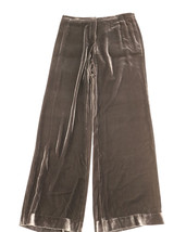 Emporio Armani Velvet Trousers In Polyester Women Grey L - $135.85