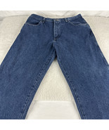 Maverick Jeans Mens Size 38 x 32 Blue Denim 100% Cotton ZMAB2DS - $447.07 MXN