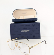 Brand New Authentic LONGINES LG5003-H Eyeglasses 5003 Gold 56mm Frame - £70.05 GBP