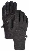 HEAD MEN&#39;S TOUCHSCREEN RUNNING GLOVES , CHARCOAL, X SMALL  #1601707 - £7.26 GBP