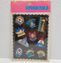 Vintage 1990 Hallmark Stickers Australia Egypt NYC Mexico etc. 4 Sheets ... - $14.98 CAD