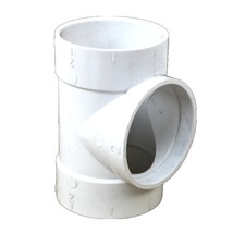 Vaculine Central Vacuum Cleaner White Special Short Tee Fitting - $4.95