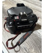 Nishika N8000 35mm 3D Stereo Camera Quadrascopic with Black Leather Case... - £74.03 GBP