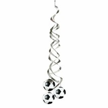 Sports Fanatic Soccer Deluxe Hanging Danglers 2 Pack Birthday Party Decorations - £14.22 GBP
