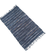 Leather Hearth Rug for Fireplace Fireproof Mat SHINY GRAY-BLUE - £191.84 GBP