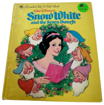 Walt Disney Snow White and the Seven Dwarfs Tell a Tales Book Fairy Tale Kids - £2.25 GBP