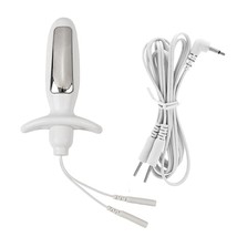 Anal Butt Plug Electric Estim Anal Beads Butt Plug Electro Bi-Polar Anal Plug St - £33.90 GBP