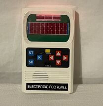 Vintage Mattel Basic Fun Classic Electronic Football Handheld Game*Teste... - $35.63