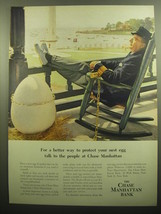 1957 Chase Manhattan Bank Advertisement - a better way to protect your nest egg - £14.78 GBP