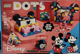 LEGO DOTS Mickey Minney Mouse Back-to-School Project Box 41964 Arts Crafts New - £23.91 GBP