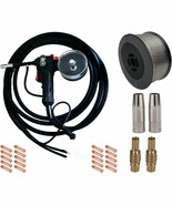 200Amp Aluminum Spool Gun 16.4ft Cables Fit Miller210 Spoolmate 3035 w/1... - €102,52 EUR