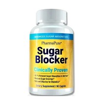 PharmaPure Sugar Blocker Slim-Down Weight Loss Program Supplement 90 Cap... - £18.76 GBP