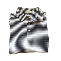 Peter Millar Men&#39;s Competition Stripe Performance Short Sleeve Polo Shirt Size L - £22.25 GBP